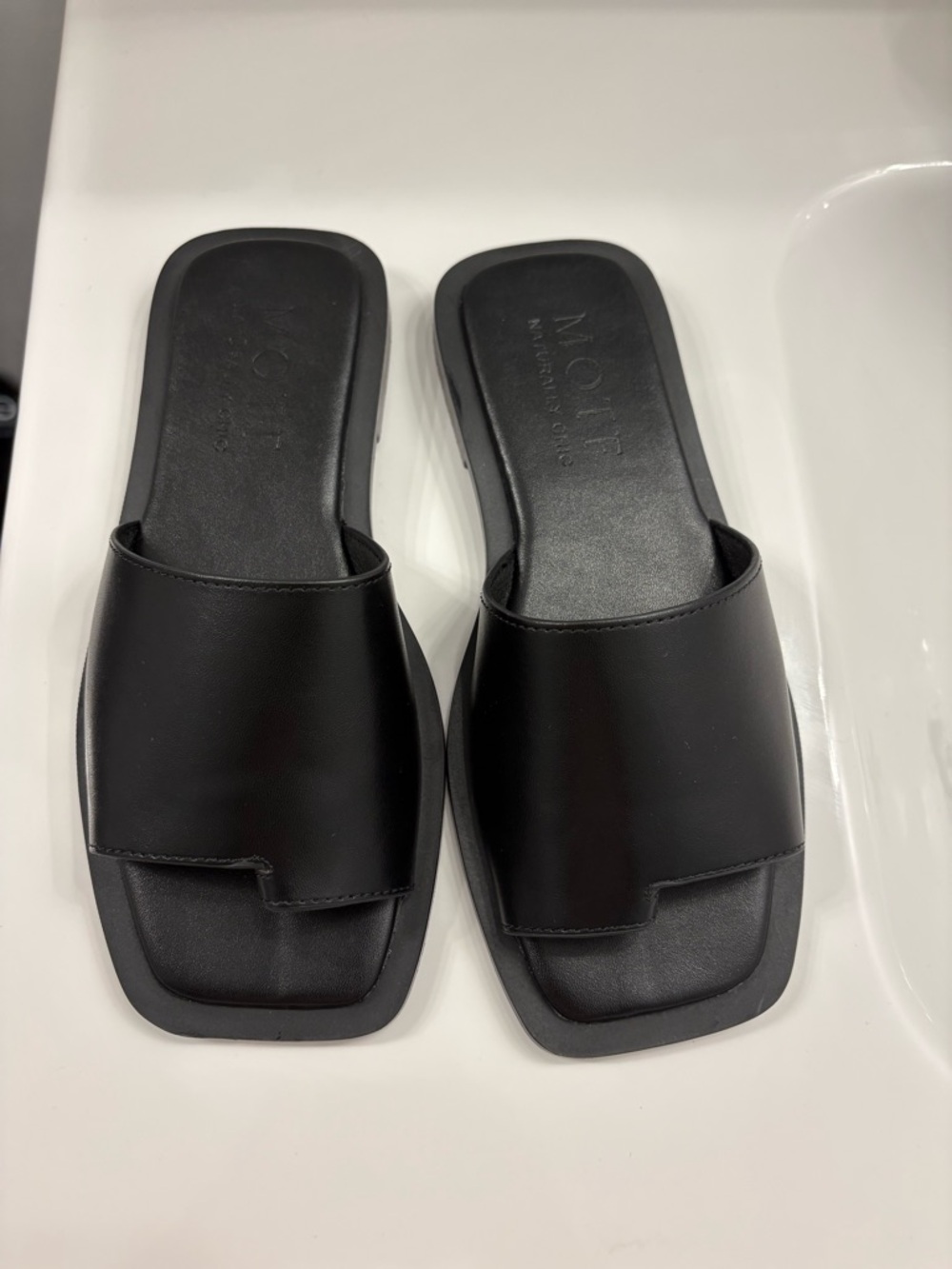 MOTF Black Slide Sandals - Picture 5 of 6